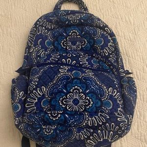 Blue Vera Bradley Backpack